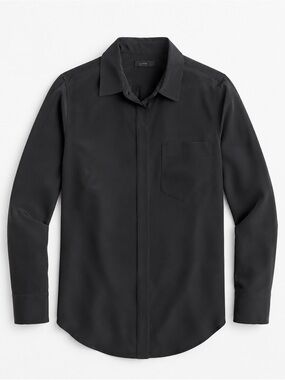 JCrew Silk Button-Up Shirt, size 10